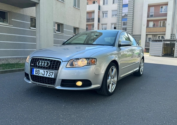 Audi A4 cena 24500 przebieg: 244000, rok produkcji 2006 z Września małe 497